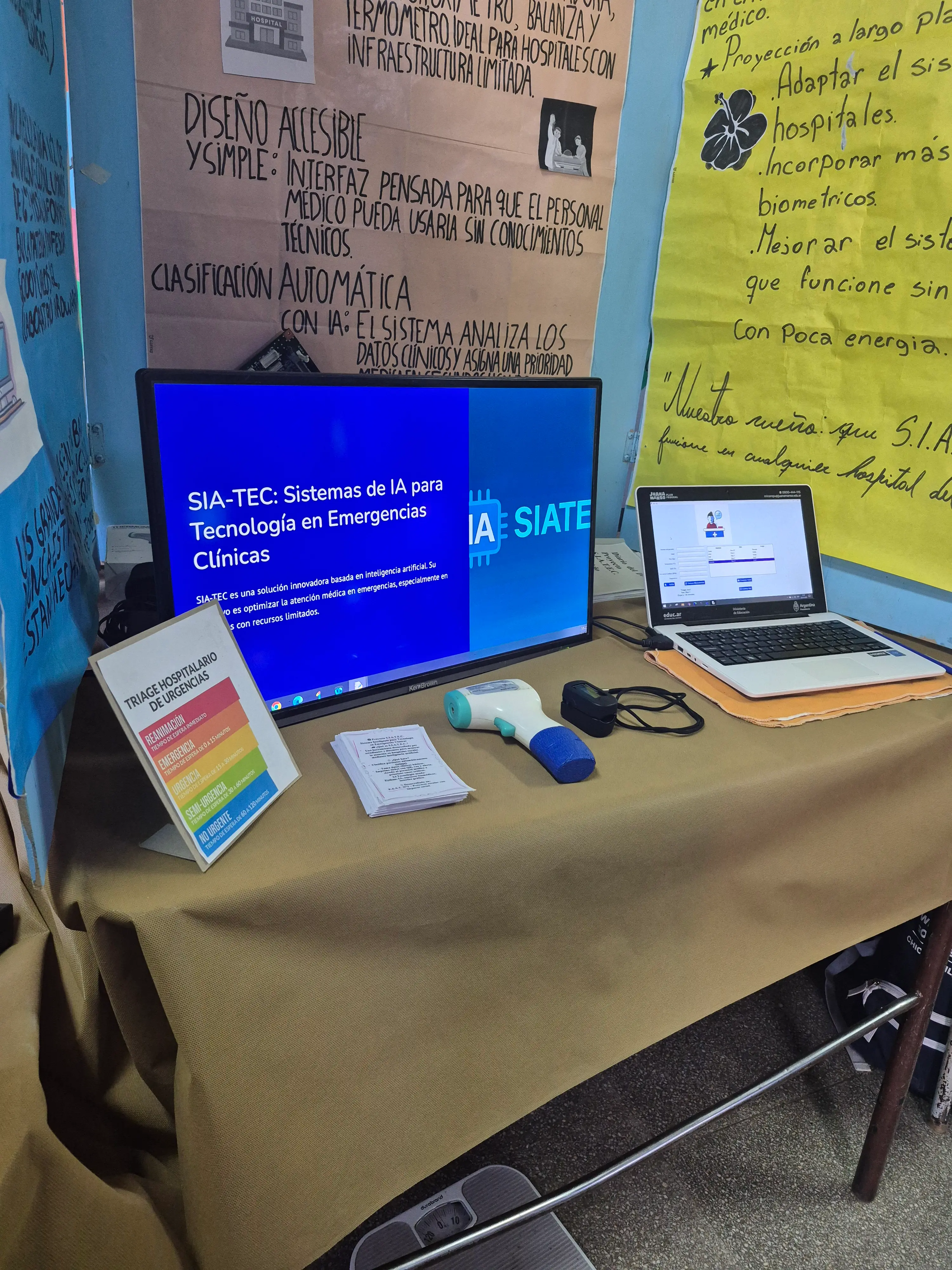 Stand de SIA-TEC en la Feria Distrital